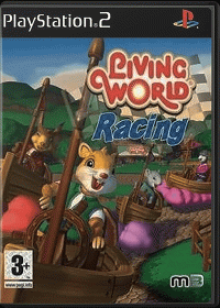Living World Racing PAL Playstation 2  box art